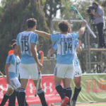 El festejo fue solamente argentino