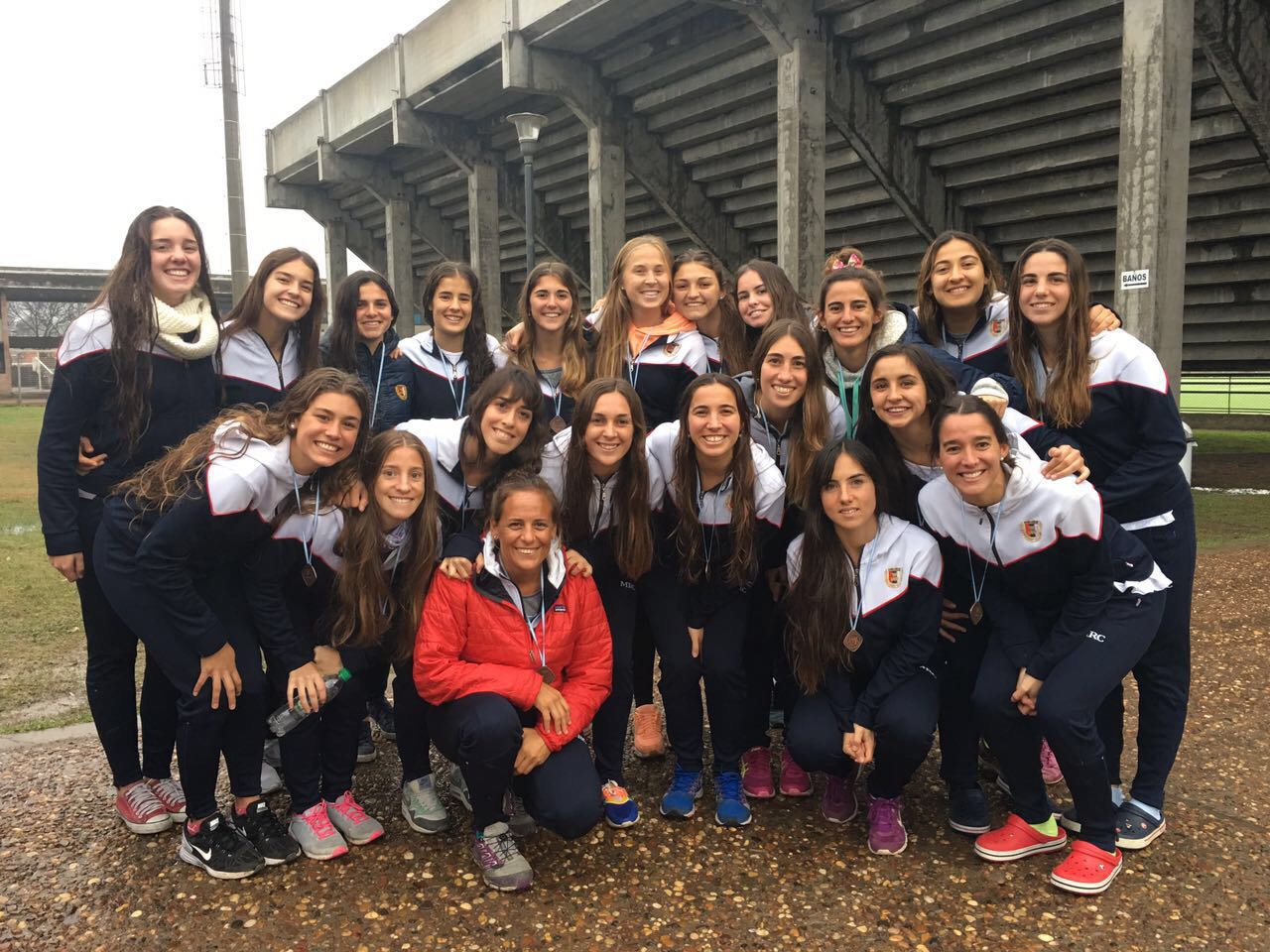 Se subieron al podio