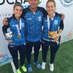 Jardel, Scandura y Conna, oro con Las Leonas