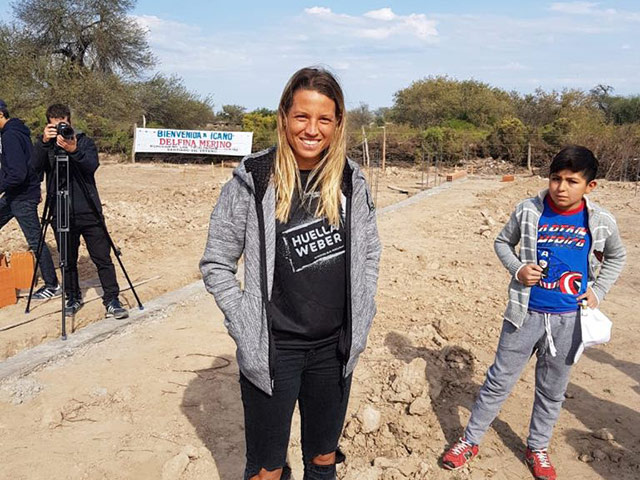 Delfina Merino y su lado solidario