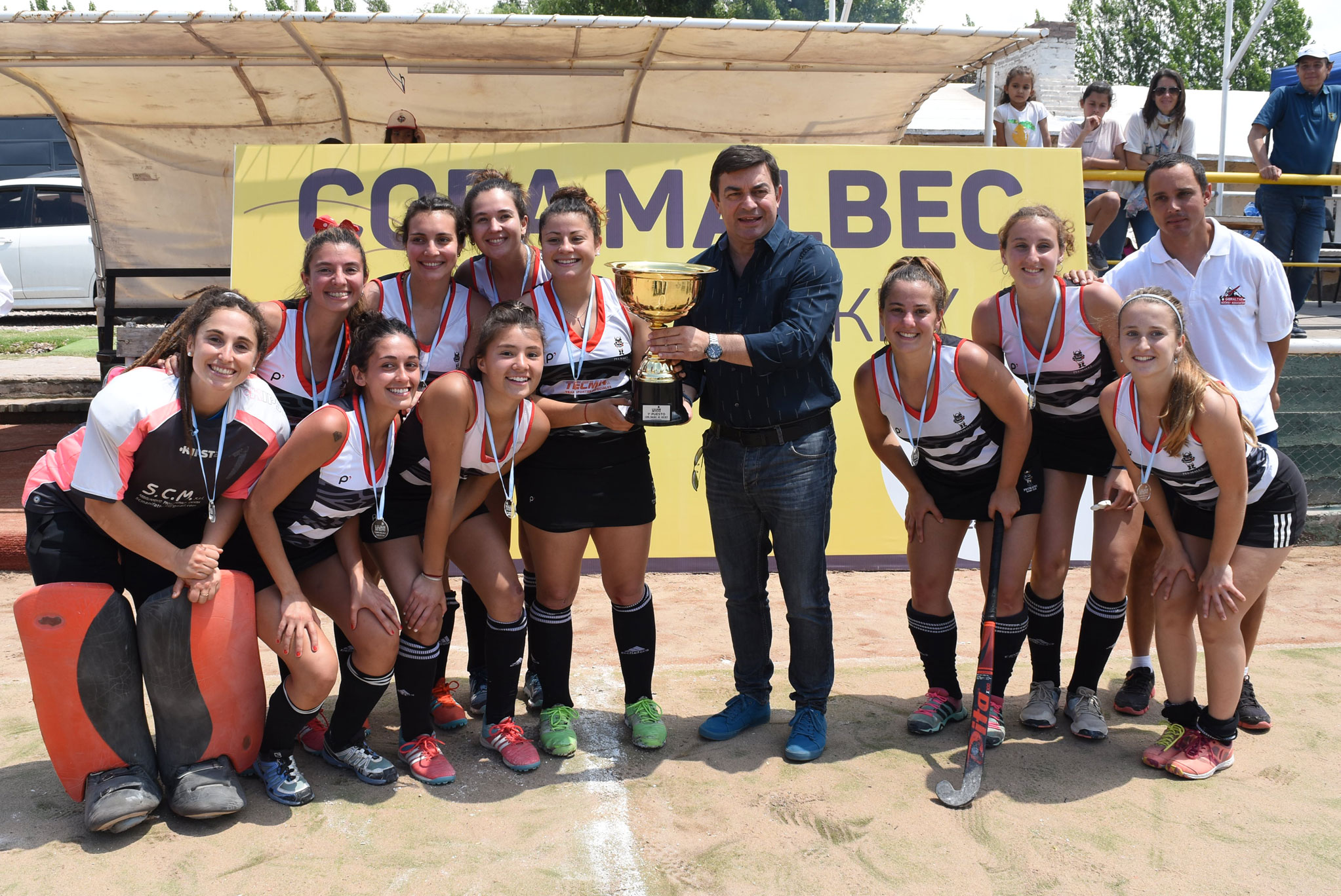 Peuma brindó con malbec