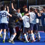 Con la Chapa de finalista