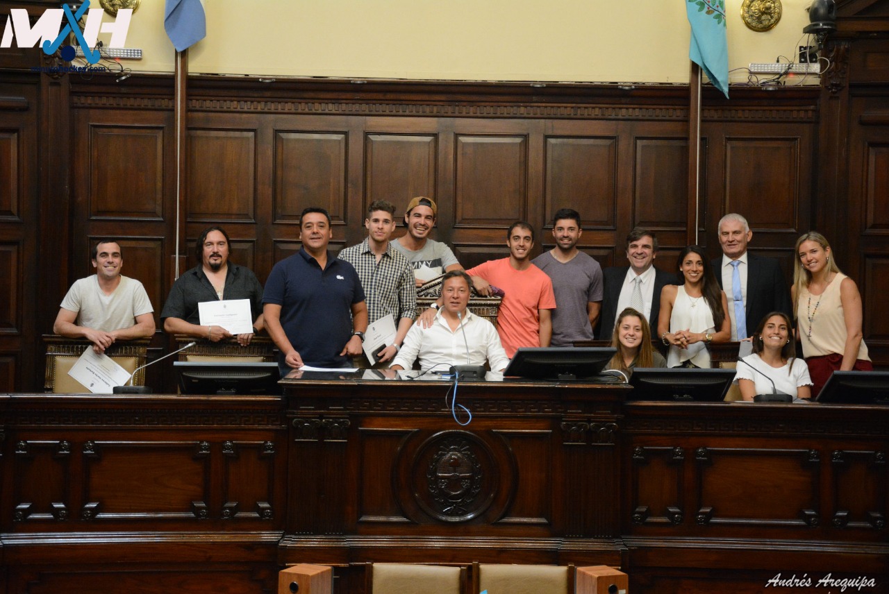 Reconocimiento a los campeones argentinos
