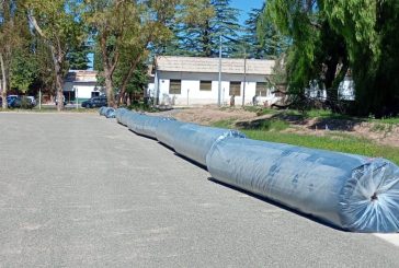 Regatas Andino ya empezó a colocar su nueva cancha